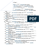 Conditional Sentences Type 1