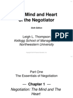 Topic 1 The Mind and Heart of The Negotiator