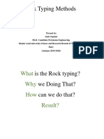 Rock Typing Methods - Ers