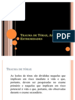 Trauma de Torax, Abdome e Extremidades