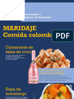 Maridaje de Vinos Con Recetas Colombianas