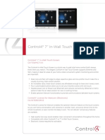 Control4 Automatizacion C4-TSWMC7-EG PDF