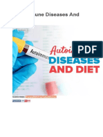 Autoimmune Diseases and Diet