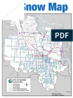 Eugene Priority Snow Routes