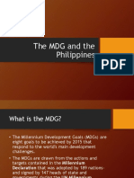 The MDGs and The Philippines