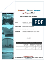 Procedimiento de Resane de Pintura Según SSPC