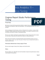 Performance Tuning