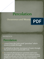 Percolation