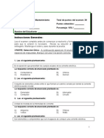 Examen de Mantenimiento 2