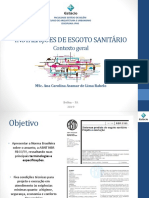 IPHS - Aula 3 - Esgoto Sanitário - Geral