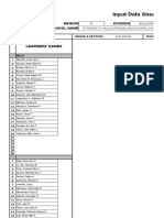 Grading Sheet - Sacay