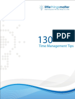 130 Time Management Tips