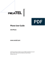 Phone User Guide