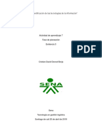 Informe Identificación de Las Tecnologías