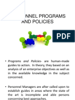 Personnel Programs and Policies-Ba2