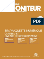 2014 05 09 Cahier Moniteur Bim Maquette Contenu Niveau Developpement