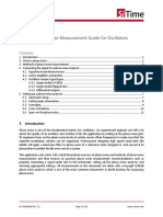 AN10062 Phase Noise Measurement Guide For Oscillators