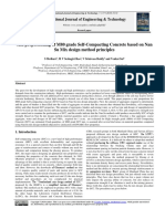 Mix Proportioning of M80 Grade Self-Compacting Con