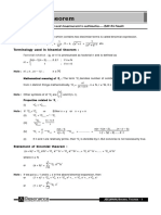 Binomial Theorem PDF