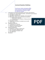 Structural Equation Modeling