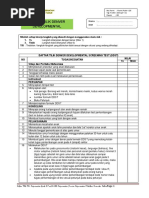 DAFTAR TILIK DENVER DEVELOPMENTAL SCREENING TEST (DDST) - Revisi