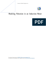 Modelling of Vibration in Induction Motor