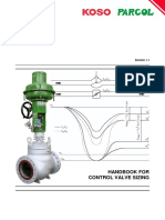 Koso Parcol Control Valve Sizing Handbook