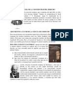 Posiciones en Contra de La Cientificidad Del Derecho PDF