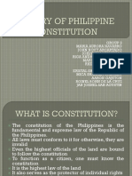 History of Philippine Constitution