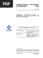 NTC Iso Iec17025