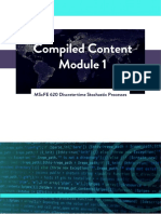 WQU MScFE Discrete-Time Stochastic Processes Module 1