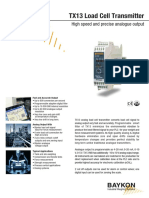 Baykon tx13 Transmitter Catalogue PDF