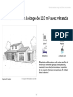 Plan de Maison A Etage de 110 M Avec Veranda Ooreka PDF