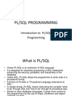 PL-SQL Lecture 1