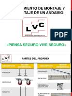 Instructivo de Montaje y Desmontaje de Andamios