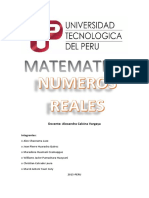 Trabajo de Investigacion de Los Numeros Reales