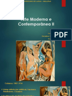 Aula - Arte Moderna e Contemporânea II PDF