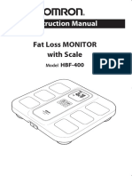  Omron Scale HBF 400