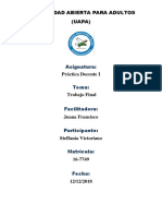 Trabajo Final Practica Docente 1 PDF