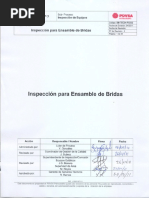 Inspeccion para Ensamble de Bridas Tabla de Torque (X5) PDF