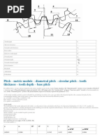 Pitch-DP-CP-H Chart