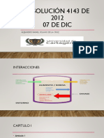 Resolución 4143 de 2012