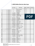 AtlasCopco COP1840 PartsList PDF