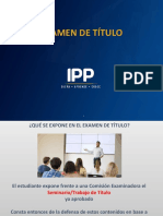 Examen de Titulo Ipp