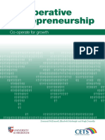 Co-Operative Entrepreneurship - Co-Operate For Growth PDF