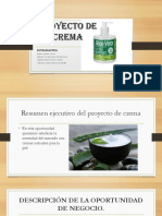 Proyecto de Crema