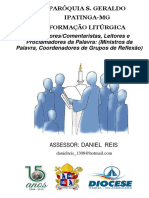 Apostila Formação para Animadora Leitores e Proclamadores Da Palavra Daniel Reis