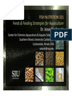 Fish Nutrition 101 FeedsFeedingStrategiesForAquaculture JesseTrushenski