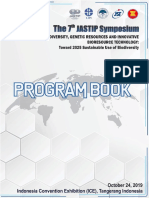 Program Book The 7th JASTIP Symposium 3