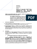 Demanda Pago Del Bono Jurisdiccional Nivelado, Reintegro Del Bono Jurisdiccional, Grati y CTS Okokokok